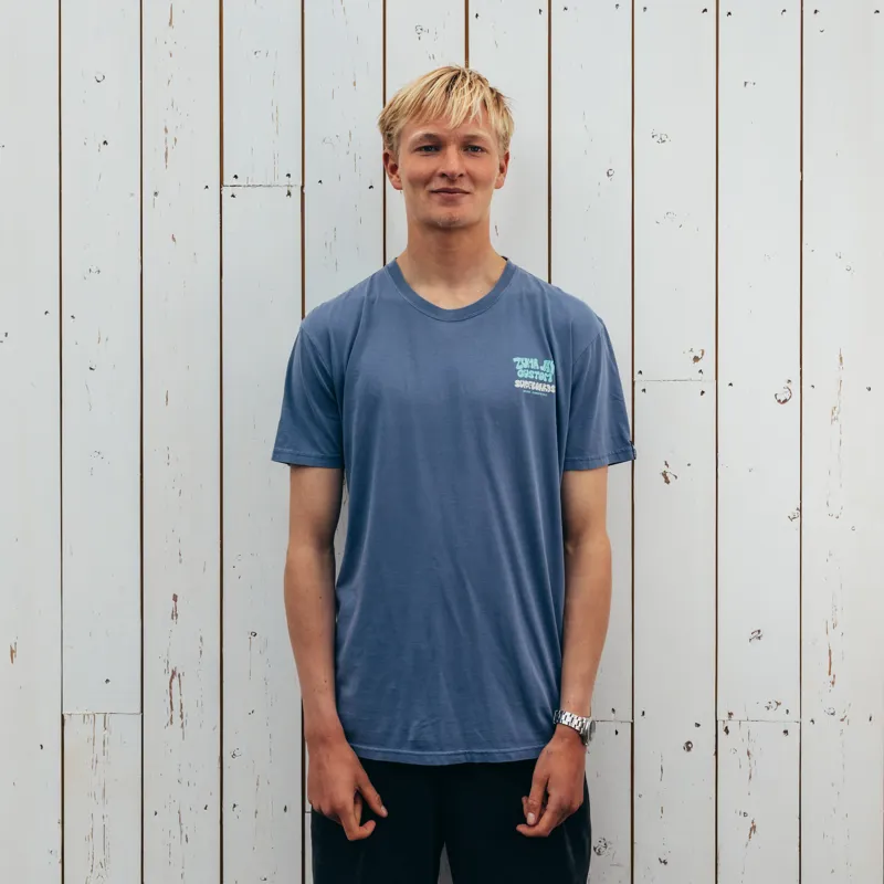 Zuma Jay Tube Tee Faded Blue-1